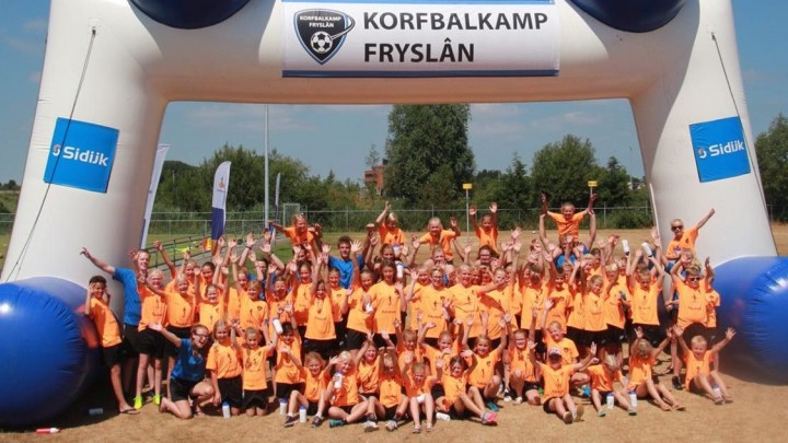 4e editie Korfbalkamp Fryslân bij KV Mid-Fryslân