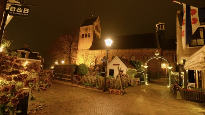 De Sint Piterkerk is vanavond van 19.00 tot 20.30 uur open.