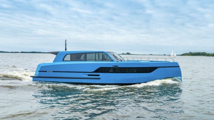 De Vanton Quicksteel 45, Powerboat of the Year 2024, is ook op de show.